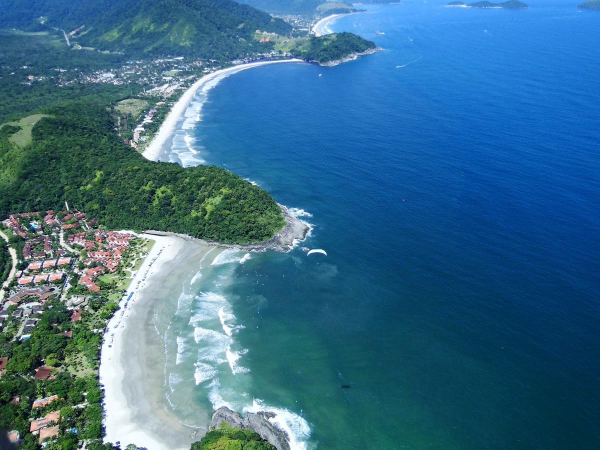 Pe Na Areia Pousada Bertioga Dış mekan fotoğraf